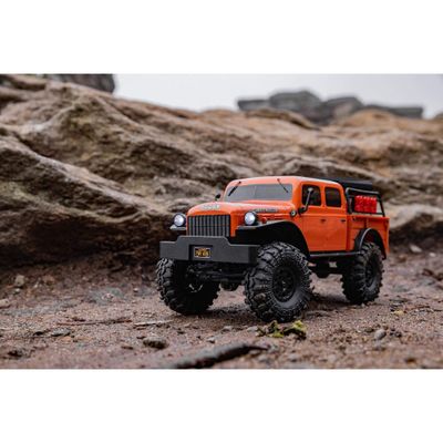 SCX24 40's 4 Door Dodge Power Wagon, 1/24 4WD-RTR ORANGE