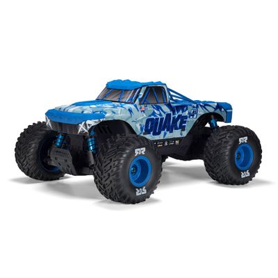 ARA4437T2 	1/8 QUAKE 4S DSC 4X4 RTR Brushless Monster Truck , White/Blue