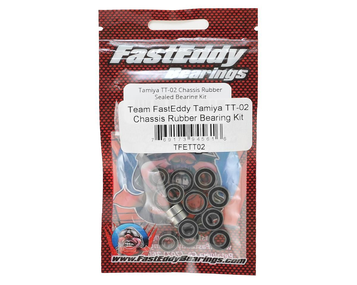 TFE411 Tamiya TT-02 Chassis Rubber Sealed Bearing Kit