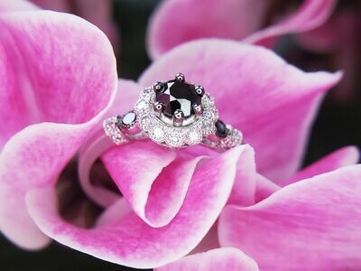 ★SENTIMENTS★ NO.235 [BLACK PINK] RING SENTIMENTS RING