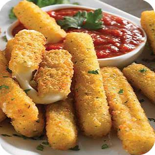 Daditos de Queso Mozzarella / 30 Ud.