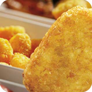 Hashbrown (Papa Rallada) / 10 Ud.