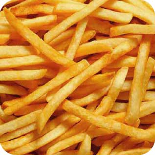 Papas Corte Recto / CJ 5/2.5 Kg