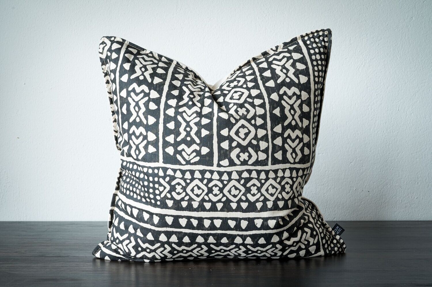 Throw & Scatter Cushion - Kelim Black