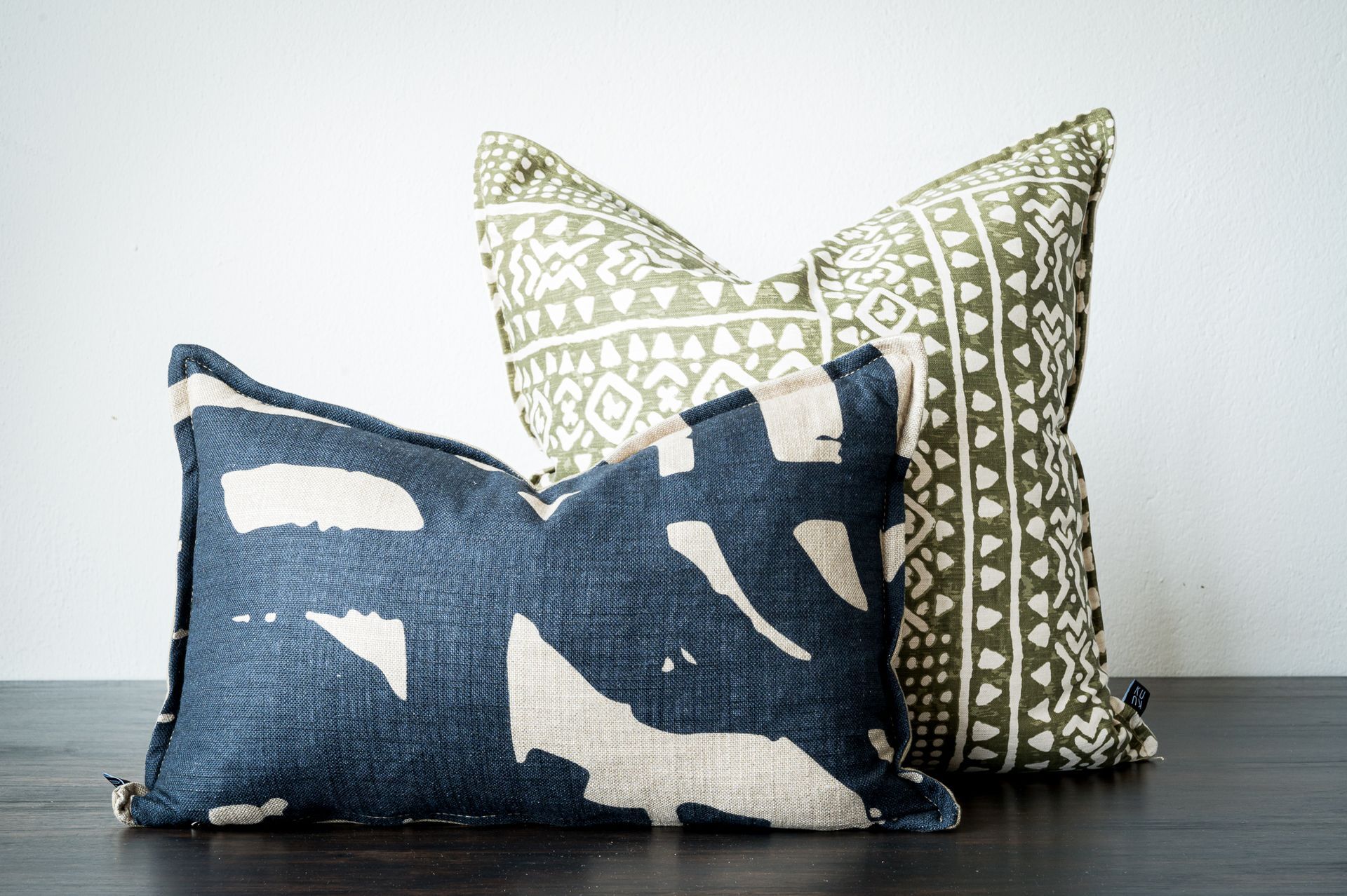 Throw & Scatter Cushion - Kelim Green