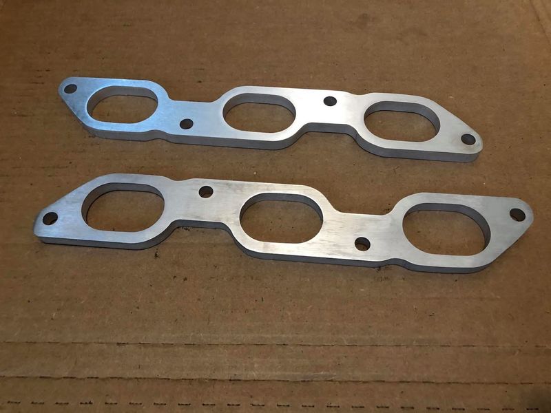 EZ30 Intake Flanges 3/8” 5052 Aluminum Laser Cut