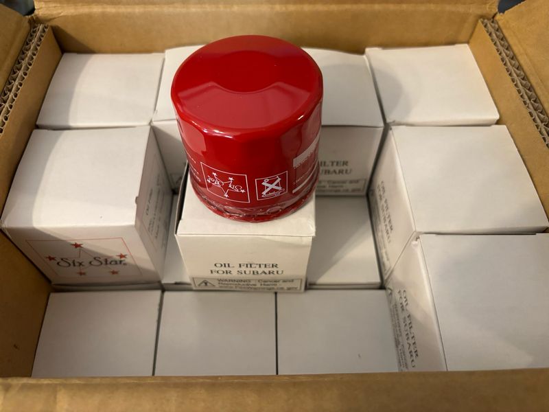 5X Six Star Magnet oil Filters For EJ20/25