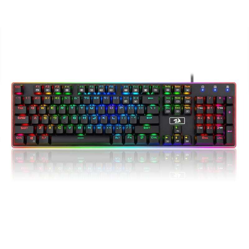 REDRAGON RATRI SILENT RGB MECHANICAL Gaming Keyboard – Black