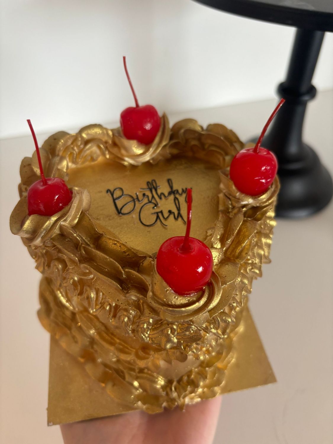 Metallic Baby Cake