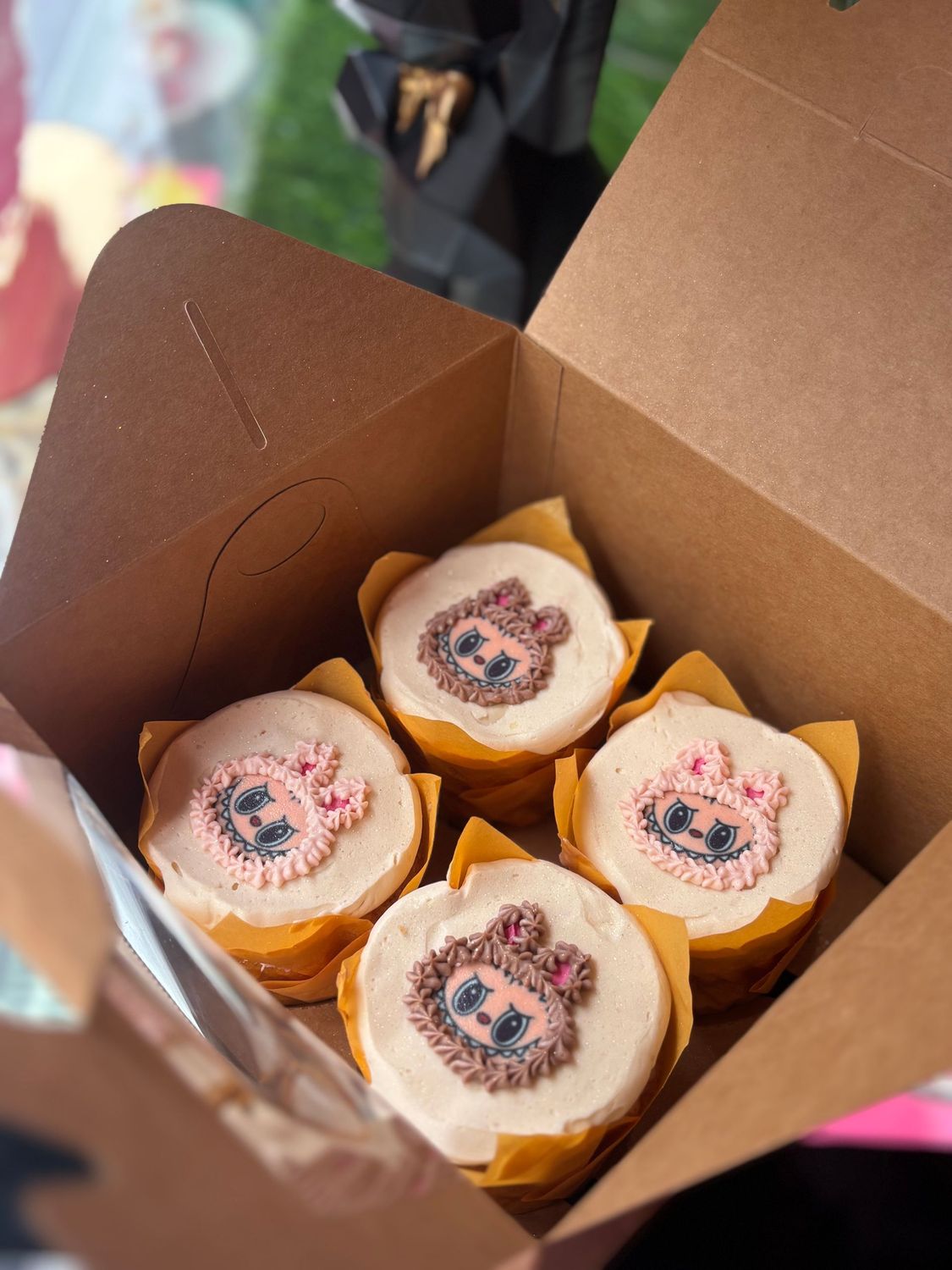 Labubu Cupcakes