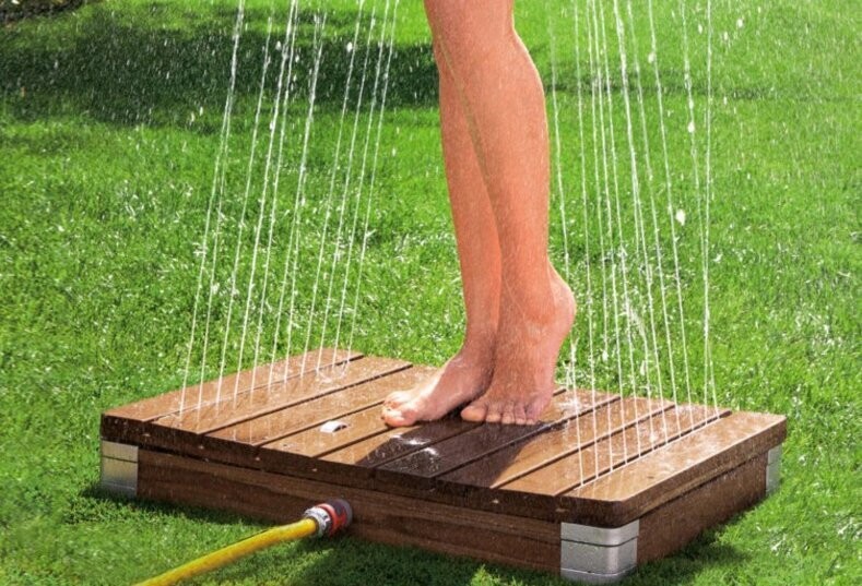 Buitendouche Splash model Teak