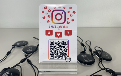 Carte et Badge - Instagram