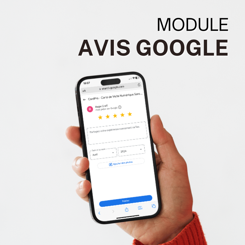 Module &quot;Avis Google&quot;