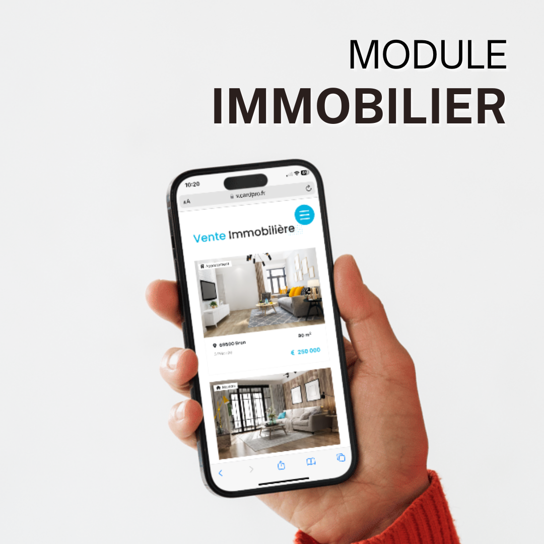 Module &quot;Vente immobilière&quot;