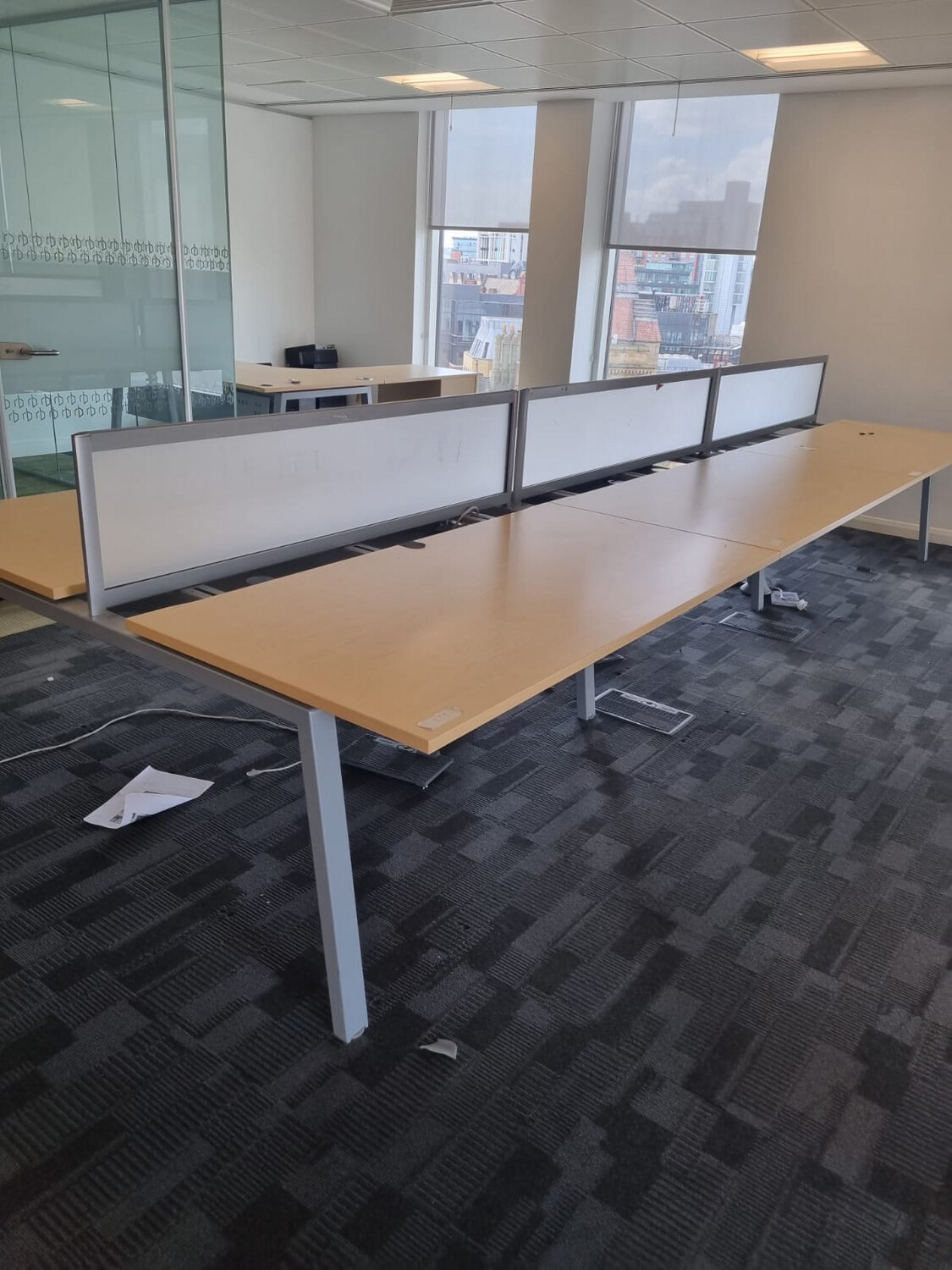 Pod Of 6 Desks 4.8m X 1.6m