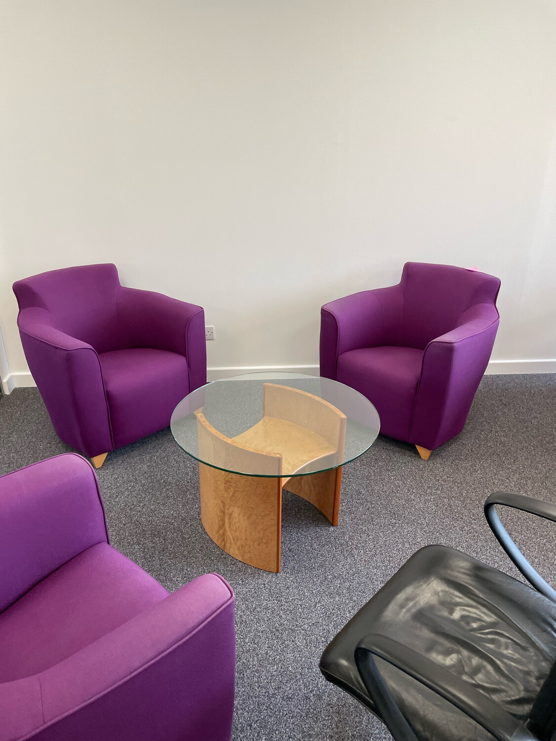 Purple Tub Chair