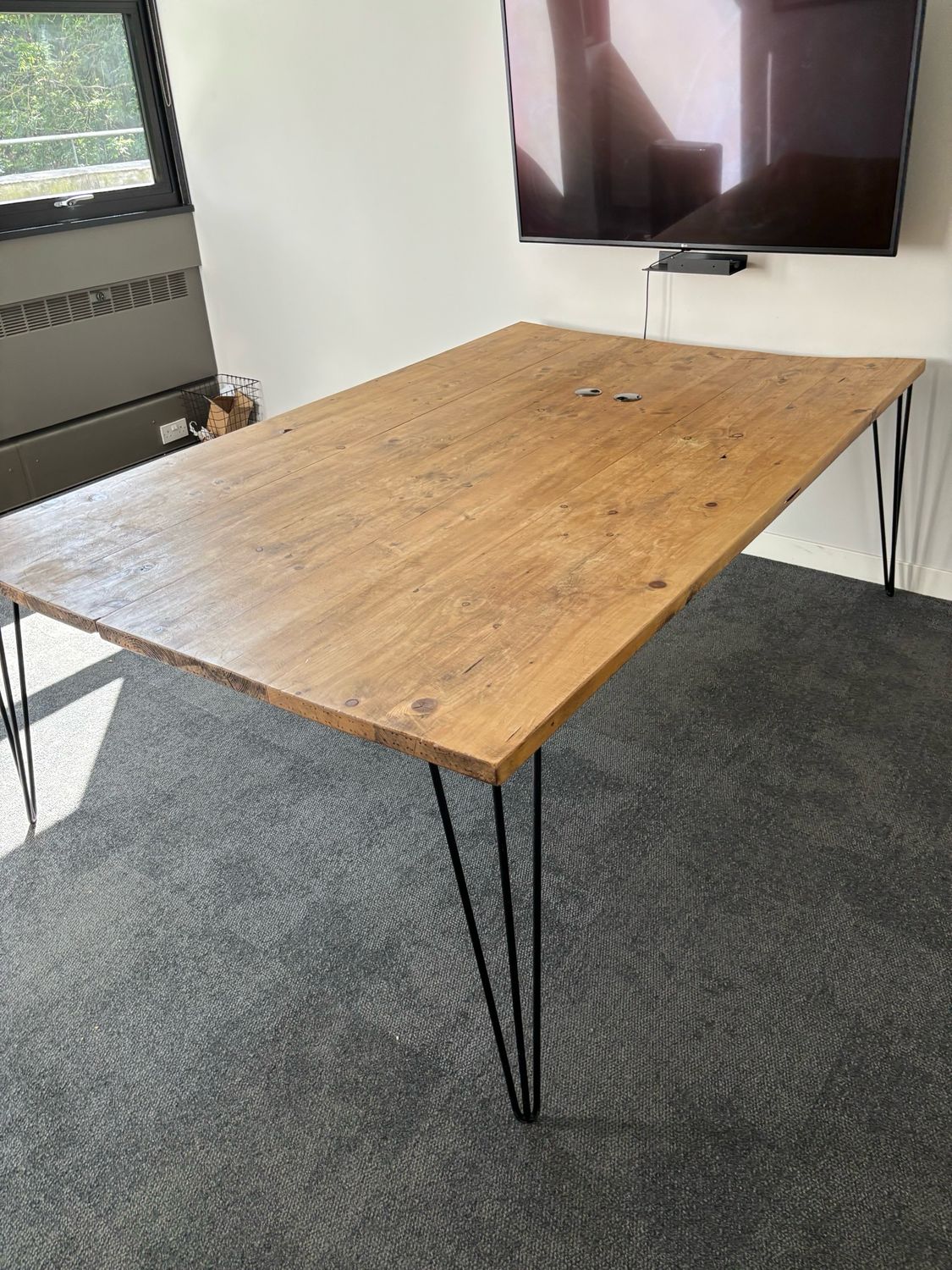 Rustic Boardroom Table 2.4m x 1.4m