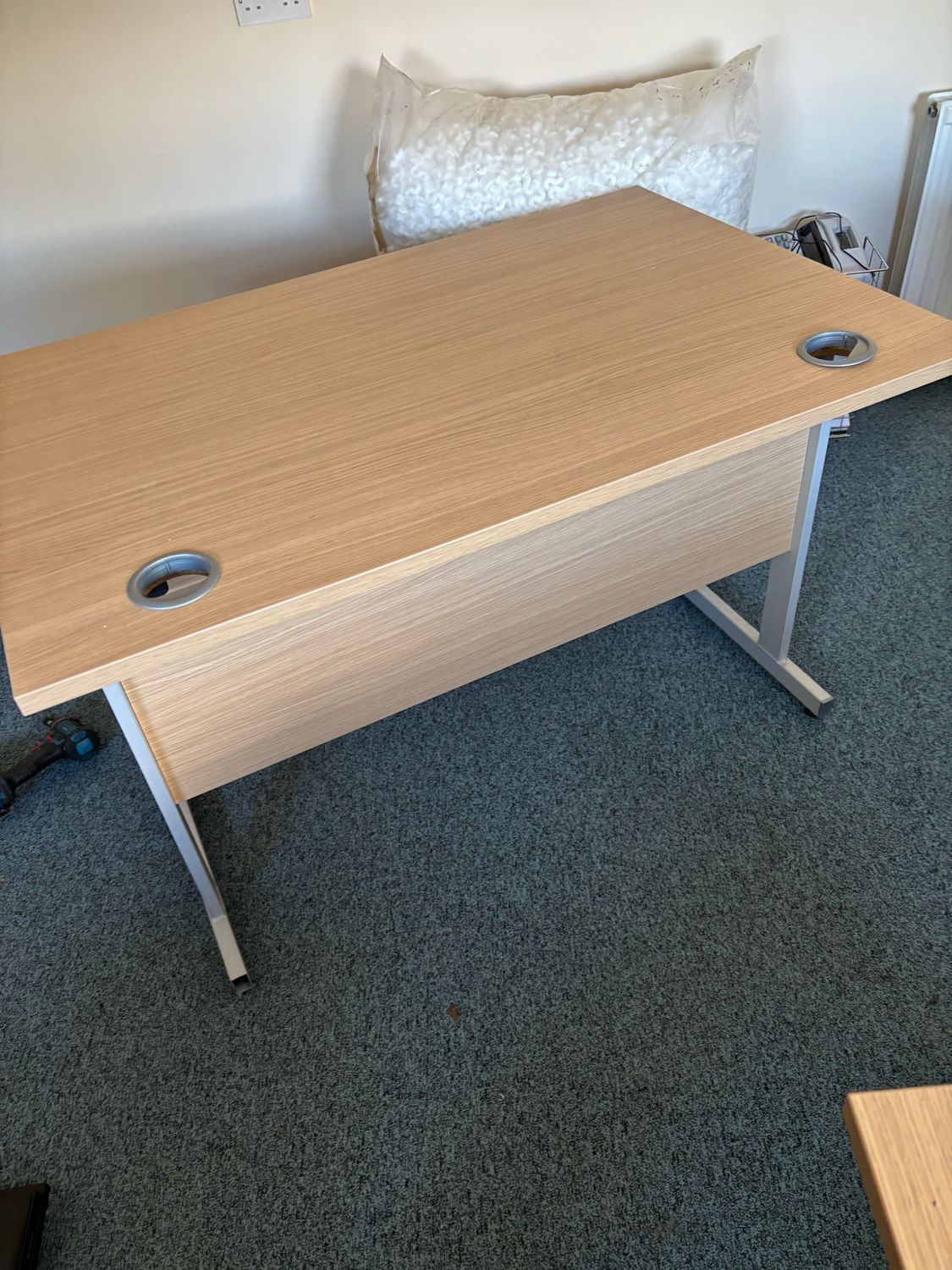 Office Desk 1.2m X0.8m Oak