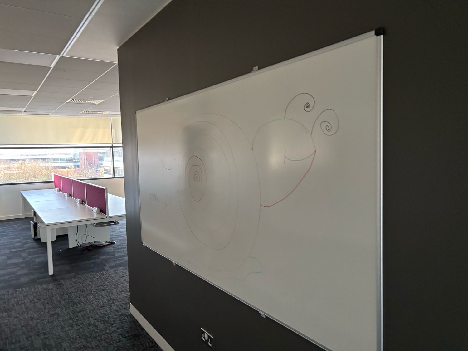 Whiteboard 2.4m X 1.2m Whiteboard 2.4m X 1.2m