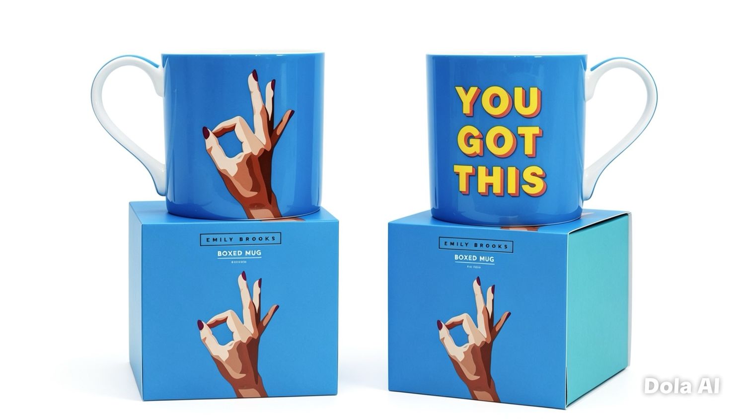 EMILY BROOKS BOXED MUG