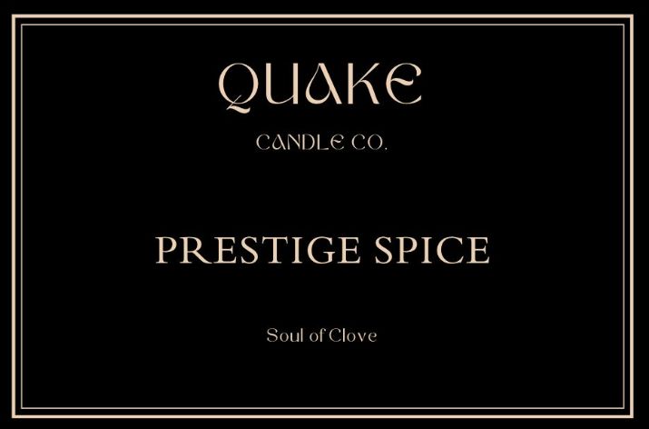 Prestige Spice Travel Candle 4oz