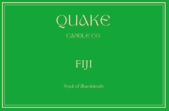 Fiji Travel Candle 4oz