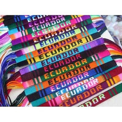 Customized Name  Friendship Bracelets - Dozen