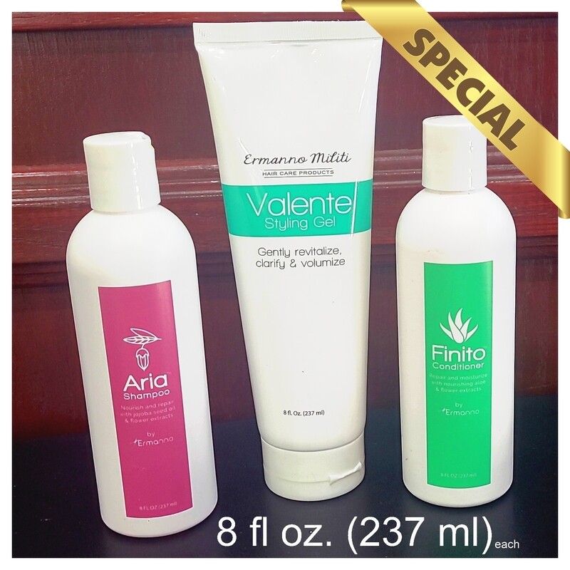 a- Militi Trio STARTER Set  (8oz bottles)