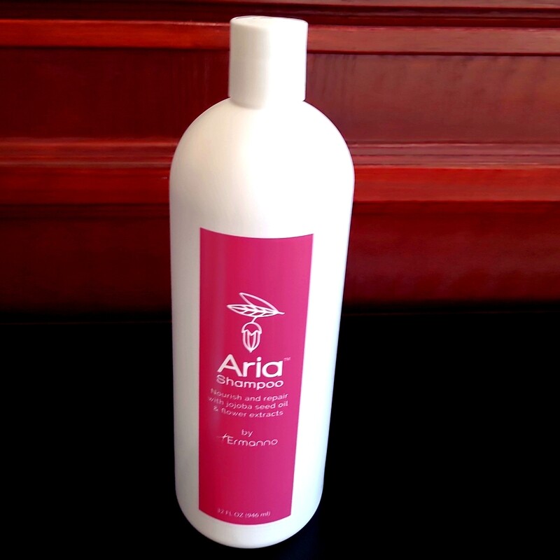 b- Aria SHAMPOO by Ermanno Militi (32oz bottle)