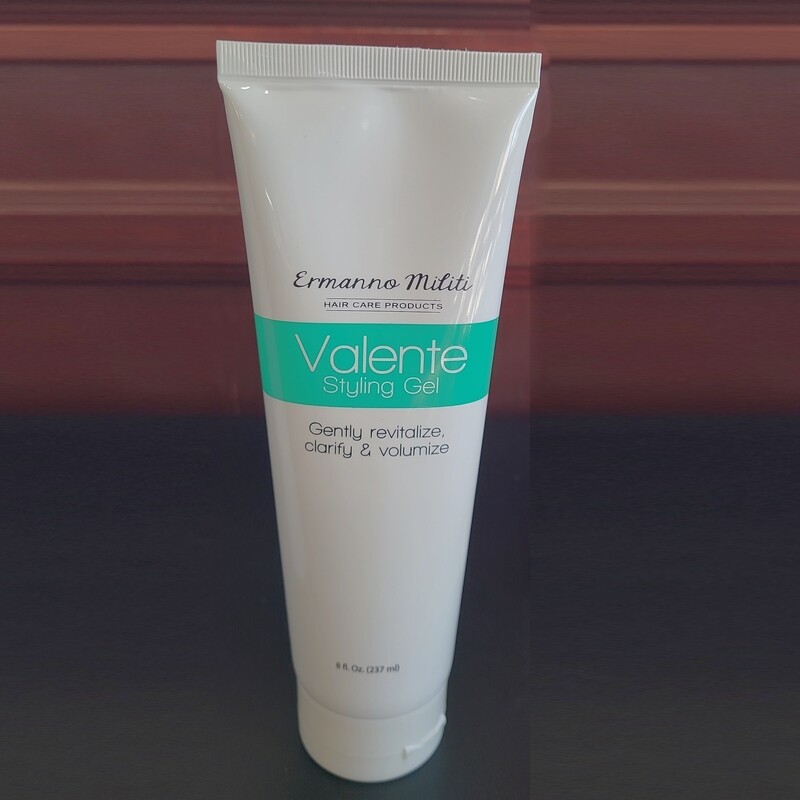 c- Valente STYLING GEL by Ermanno Militi (8oz tube)