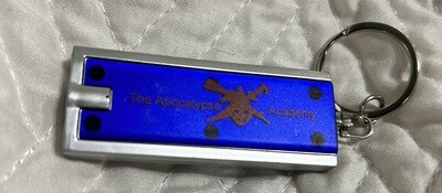 Apocalypse Academy Flashlight Keychain