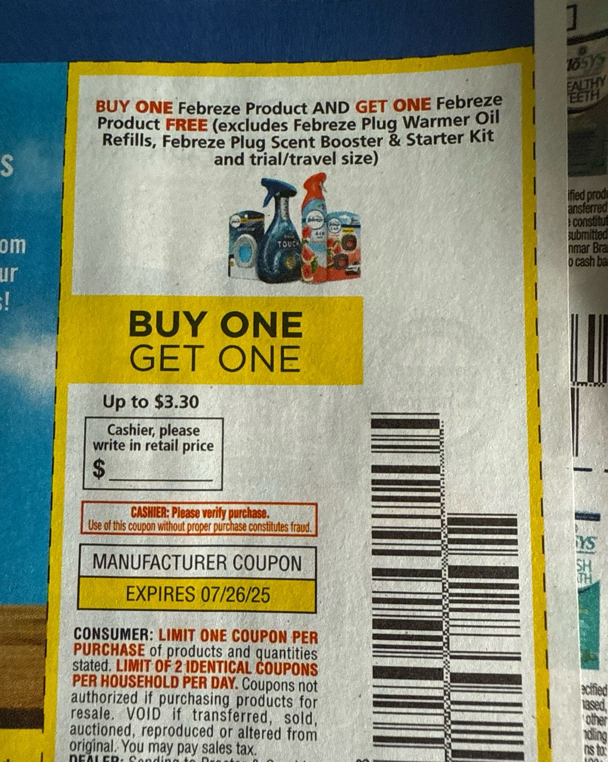 20 Dove And 20 Febreze Shipped With Stamps/video
