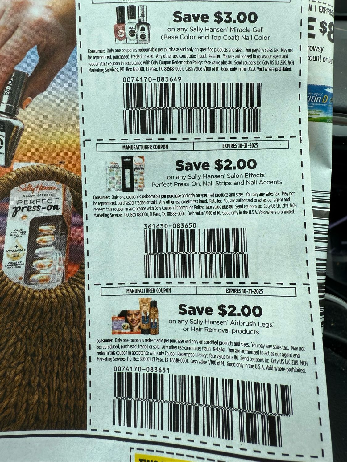 $3.25/20 Strips Shipped With Stamps Xp 10/31
