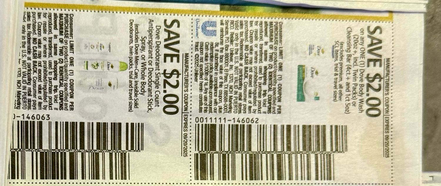Preorders! $5/10 Dove Strips Shipped W Stamps Shipping Begins By Wed 9/3