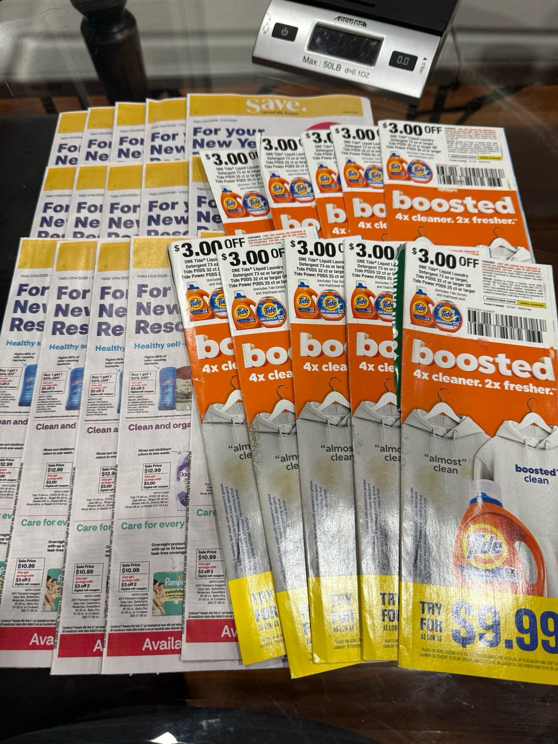 10PG Trifold And 15 Free 1/4 SV