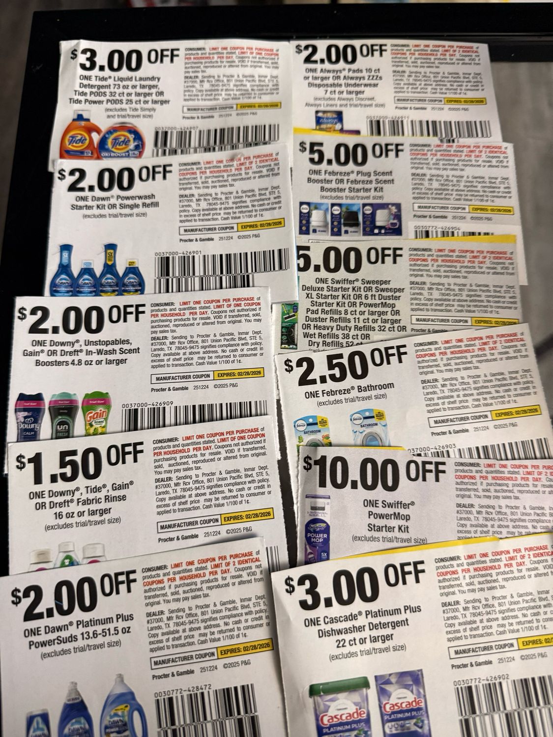 2 PG flyers Shipped With Stamps And Video