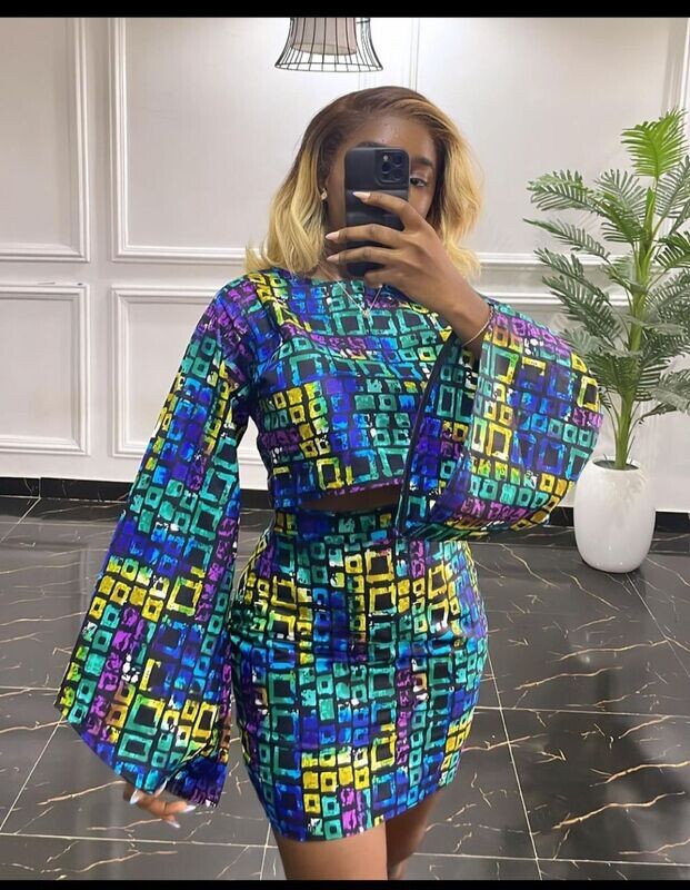 Africa Print 2piece