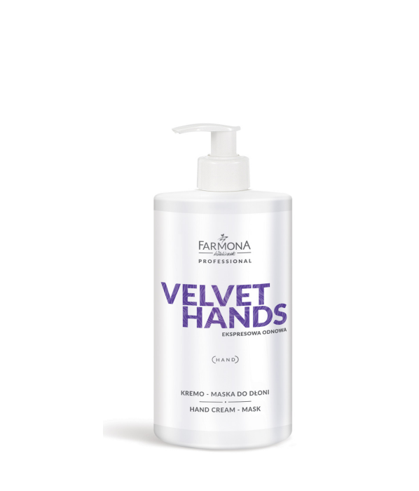 VELVET HANDS Cream-mask with lily and lilac for hands 500 ml
