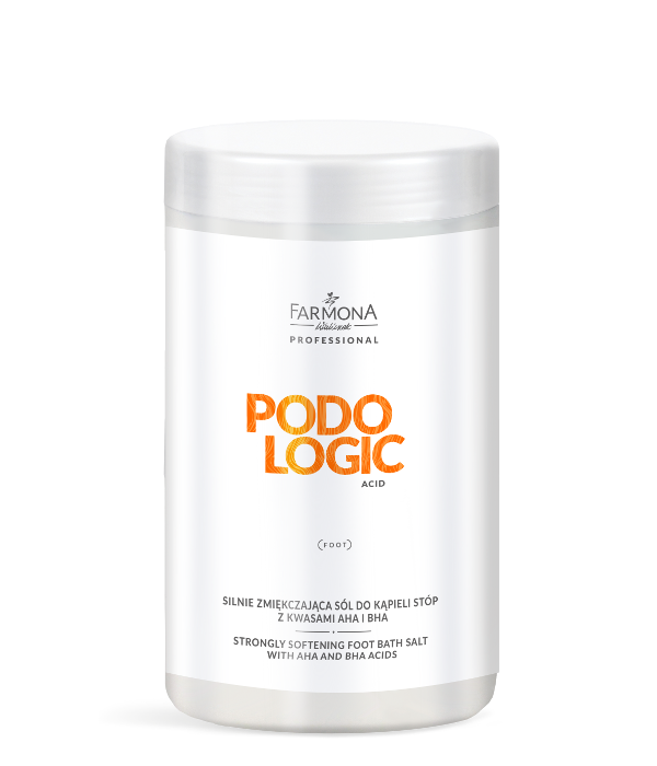 PODOLOGIC ACID STRONGLY SOFTENING FOOT BATH SALT WITH AHA AND BHA ACIDS 1500g