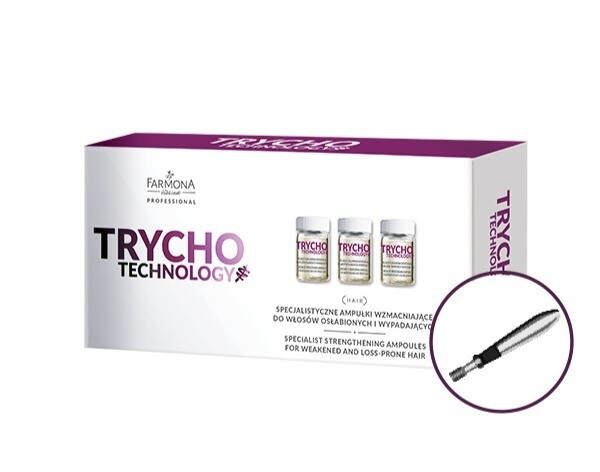 TRYCHO TECHNOLOGY Specialist strengthening ampoules for weakened hair 10x5 ml