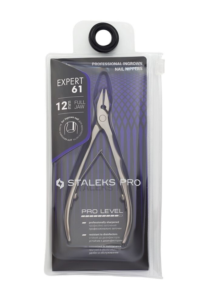 Professional ingrown nail nippers Pro Expert 61, 12 mm