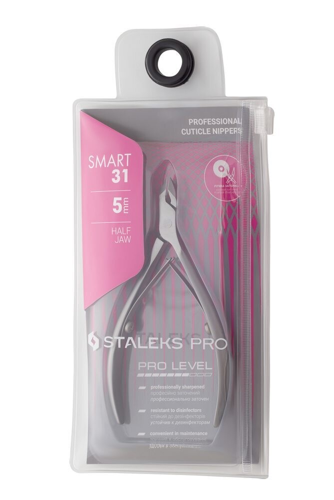 Professional cuticle nippers NS-31-5 Pro Smart 31, 5 mm