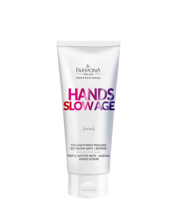 HANDS SLOW AGE Triple active anti - ageing hand scrub 200ml