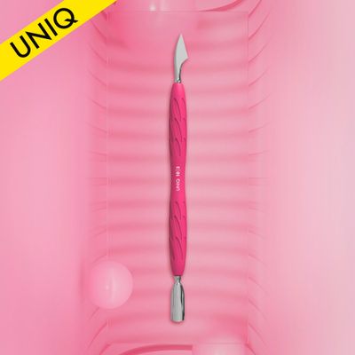 Manicure pusher Gummy with silicone handle UNIQ 10 TYPE 3