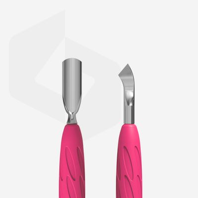 Manicure pusher Gummy with silicone handle UNIQ 10 TYPE 4.2