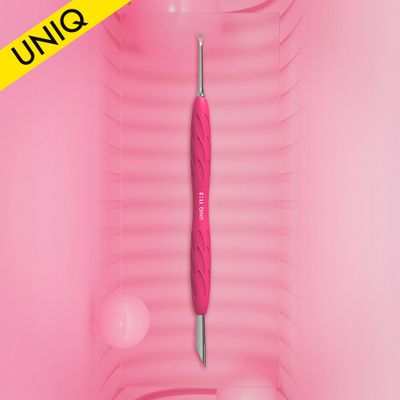 Manicure pusher Gummy with silicone handle UNIQ 11 TYPE 2