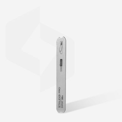 Straight metal base for nail file EXPERT 20s (130 mm) MBE-20s