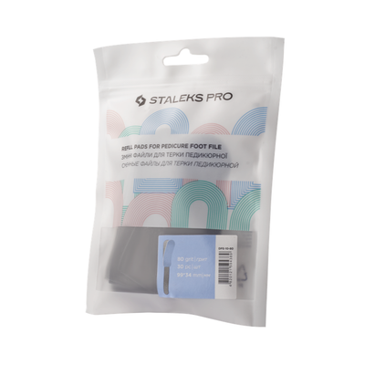 Disposable files for pedicure grater EXPERT 10 80 grit (30 pcs) DFE-10-80