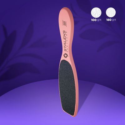 Wooden foot file BEAUTY &amp; CARE 20 TYPE 3 100/180 grit ABC 20/3