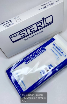 Sterelization Pouches 100x200 mm 100 pieces